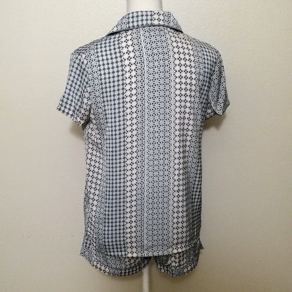 🌜😴Splendid Button Shirt & Shorts Pyjama Set NWOT - Picture 3 of 7